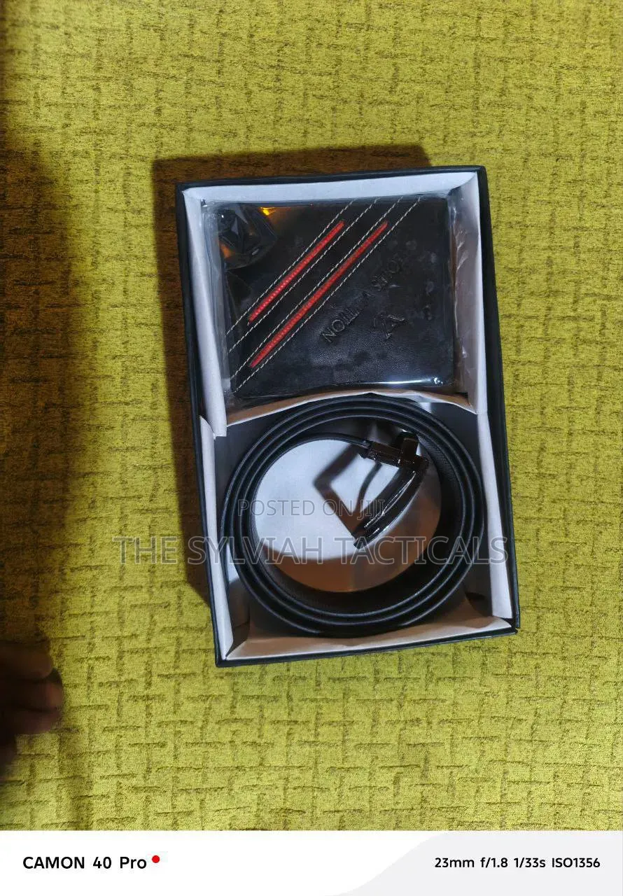 Original Legit Louis Vuitton 
Belt Wallet Sets