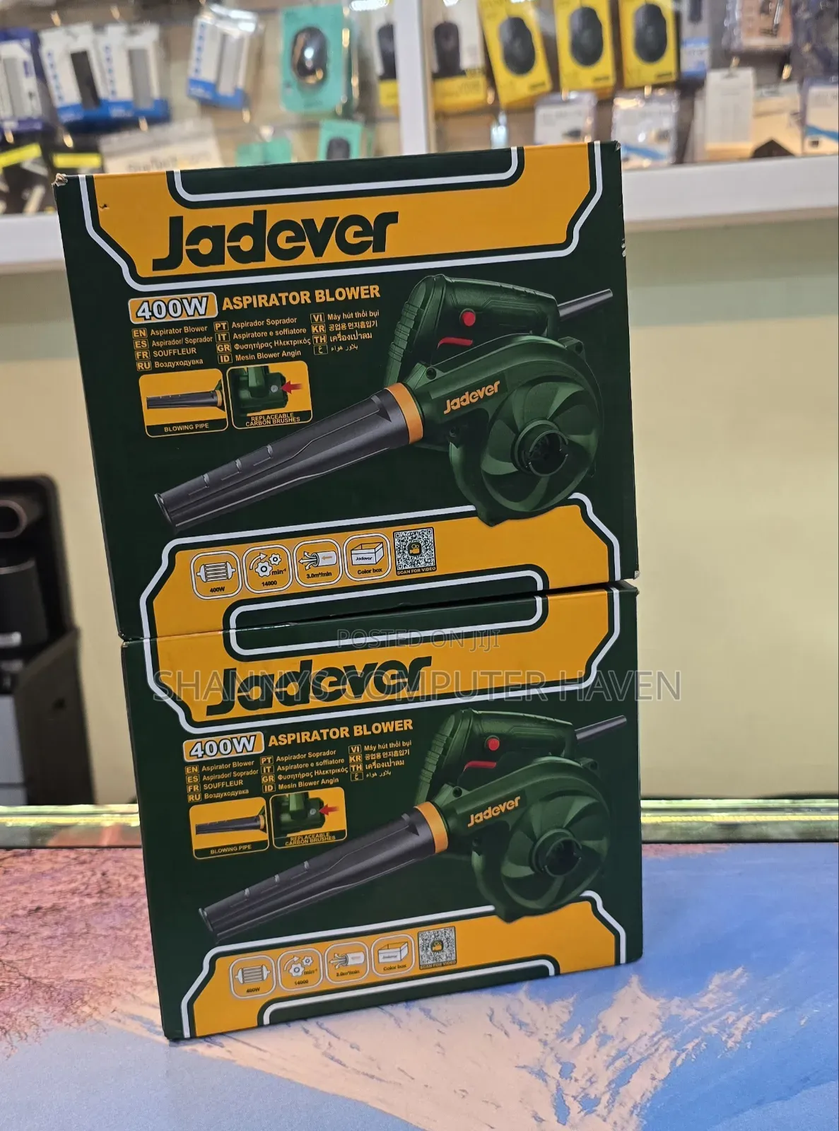 Jadever 400W Aspirator Blower – Computer Cleaning & Dust Removal Tool