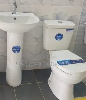 Toilet Full Set With Tap.