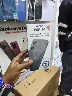 New Tecno Pop 20 64 GB Gray
