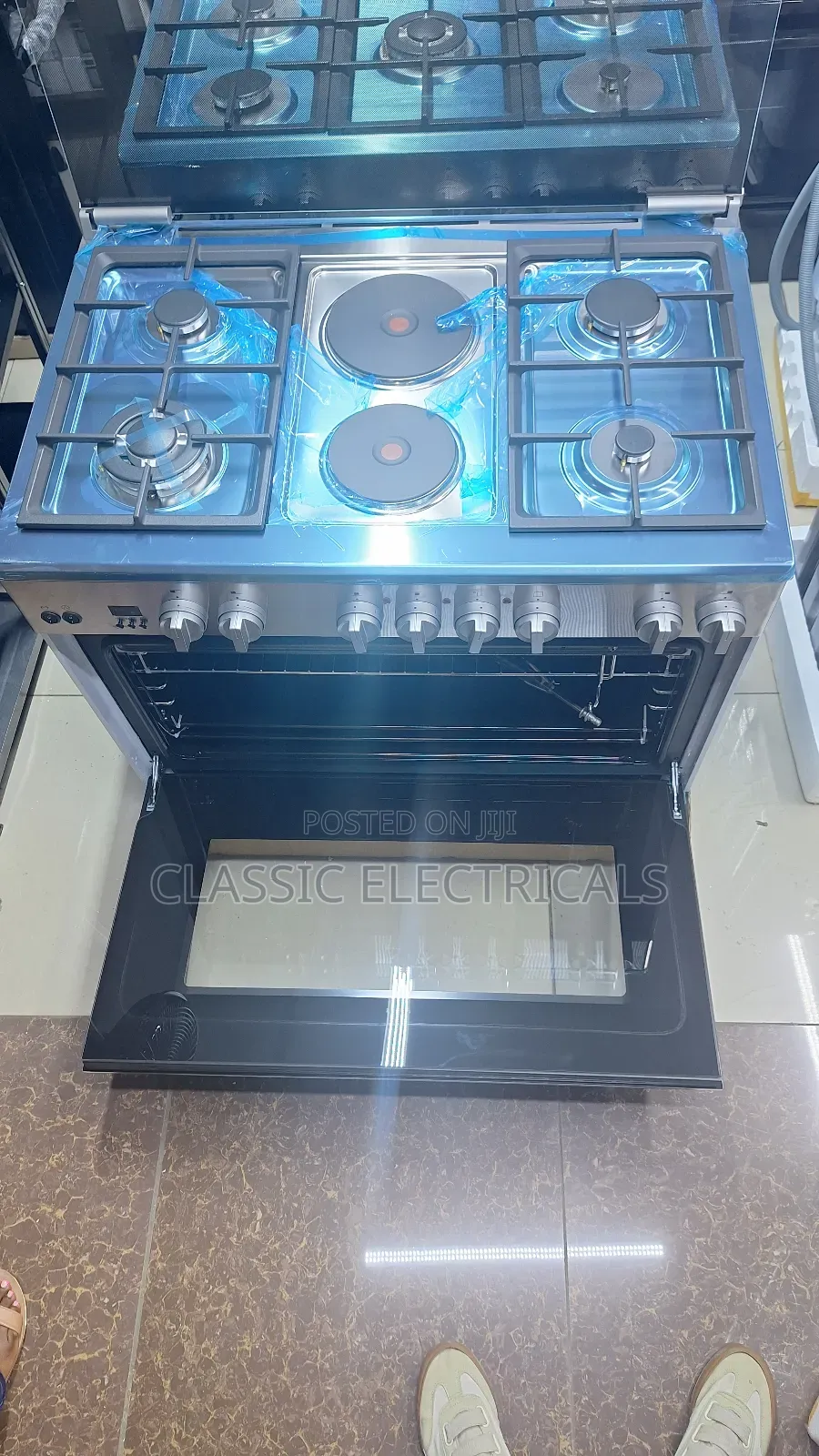 Haier 4+2 60 by 90 Standing Cooker