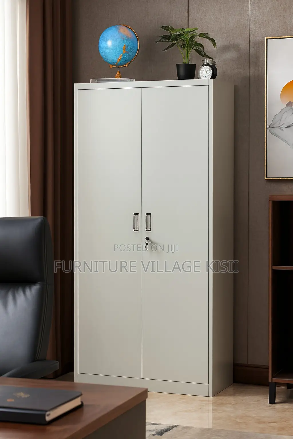Mettalic 5-Shelf Filing Office Cabinet