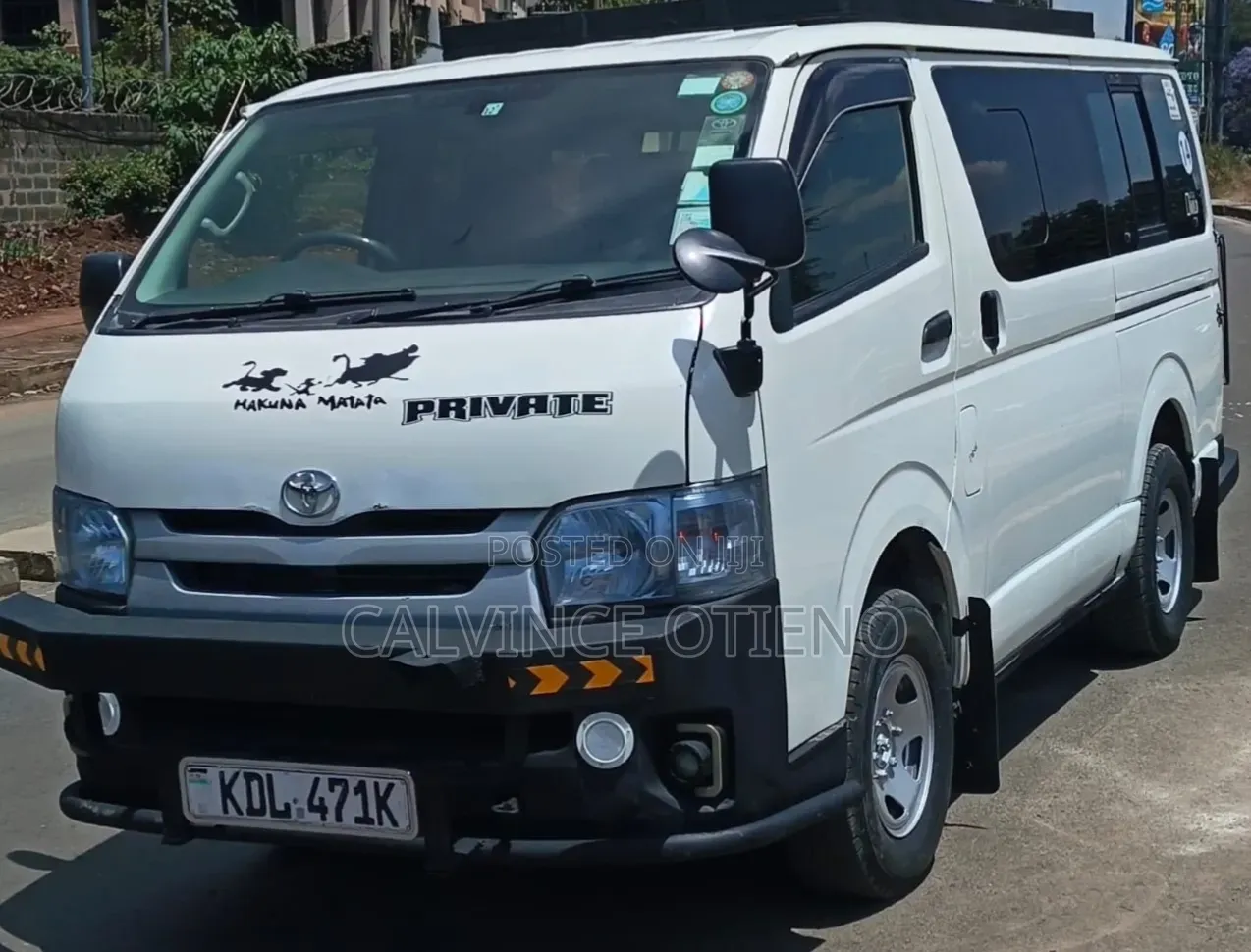 Toyota HiAce 2015 White
