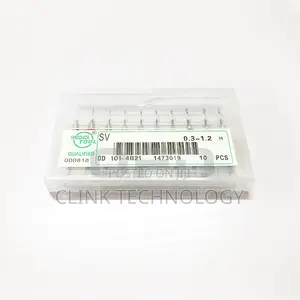 10-Piece PCB Precision Drill Bit Assortment – Tungsten Steel 0.3–1.2mm