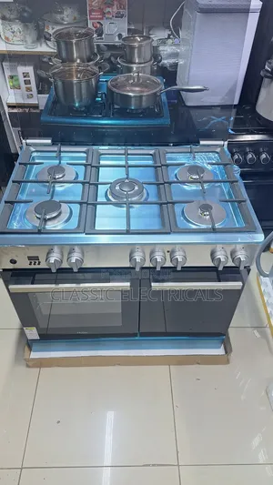 Haier 60 by 90 Full Gas Cooker With Electric Oven