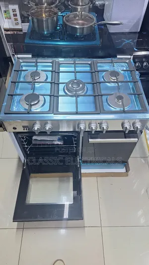 Haier 60 by 90 Full Gas Cooker With Electric Oven