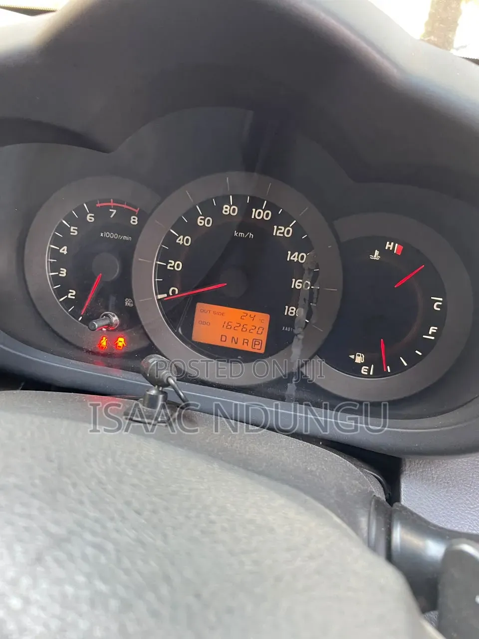 Toyota Vanguard 2012 Gray