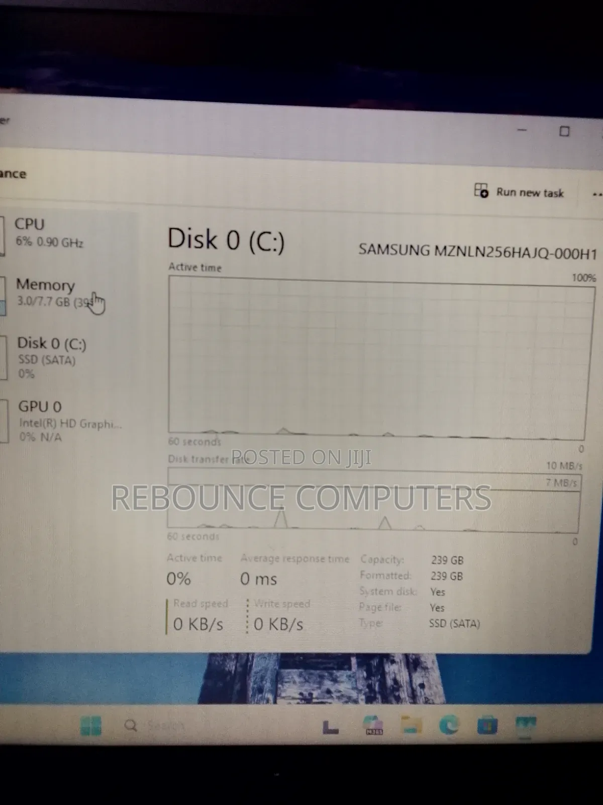 Laptop Lenovo ThinkPad X280 8GB Intel Core i3 HDD 256GB
