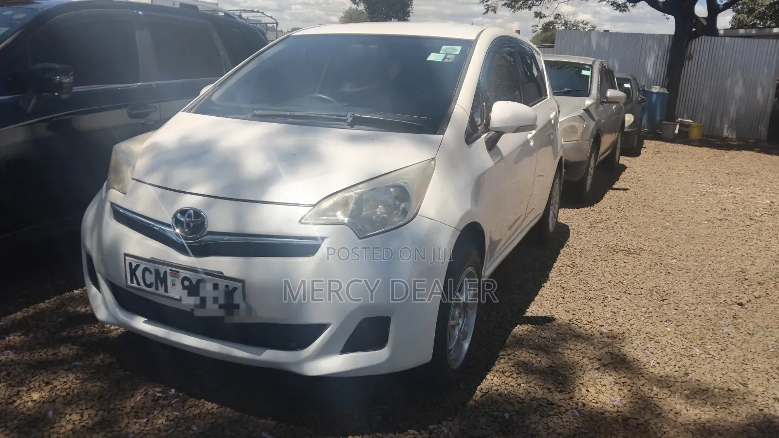 Toyota Ractis 2012 White