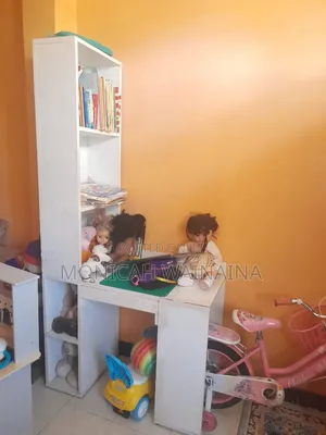 Study Desk & Bookshelf Combo