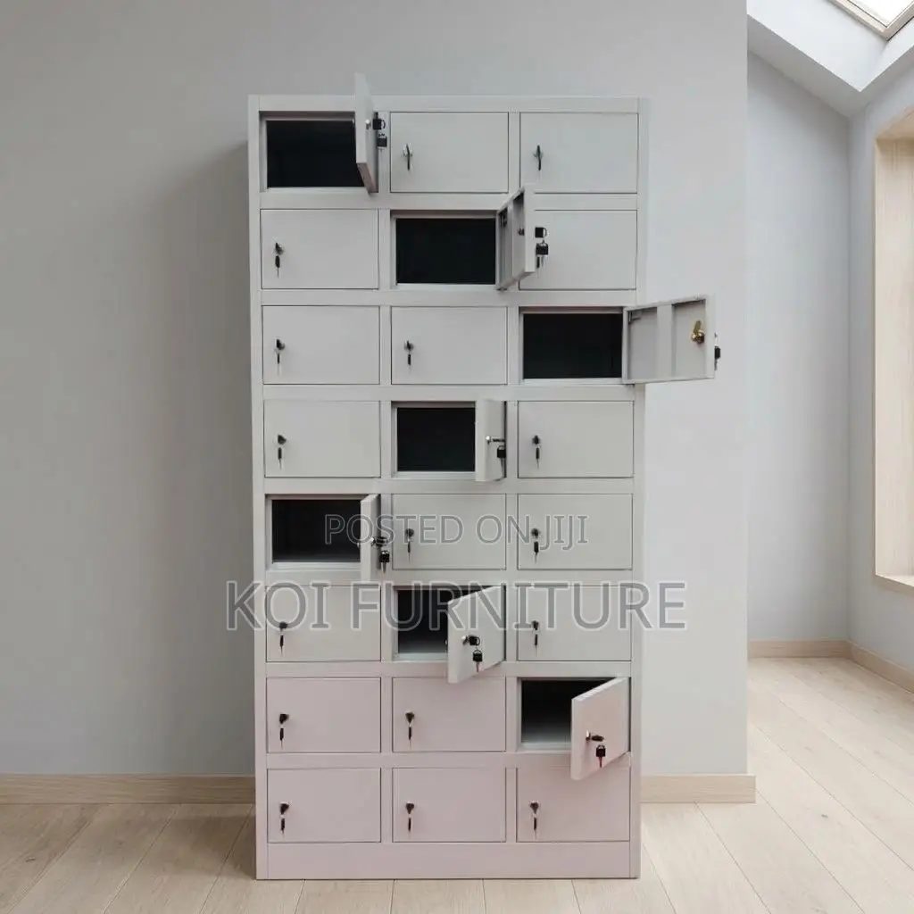 Office Cabinet; Executive 24 Drawers Lockable Office Cabinet