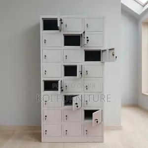 Office Cabinet; Executive 24 Drawers Lockable Office Cabinet