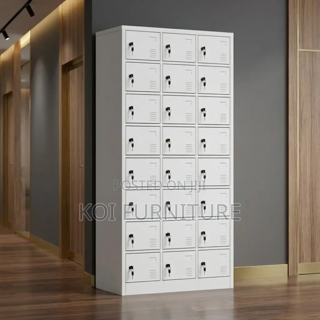 Office Cabinet; Executive 24 Drawers Lockable Office Cabinet