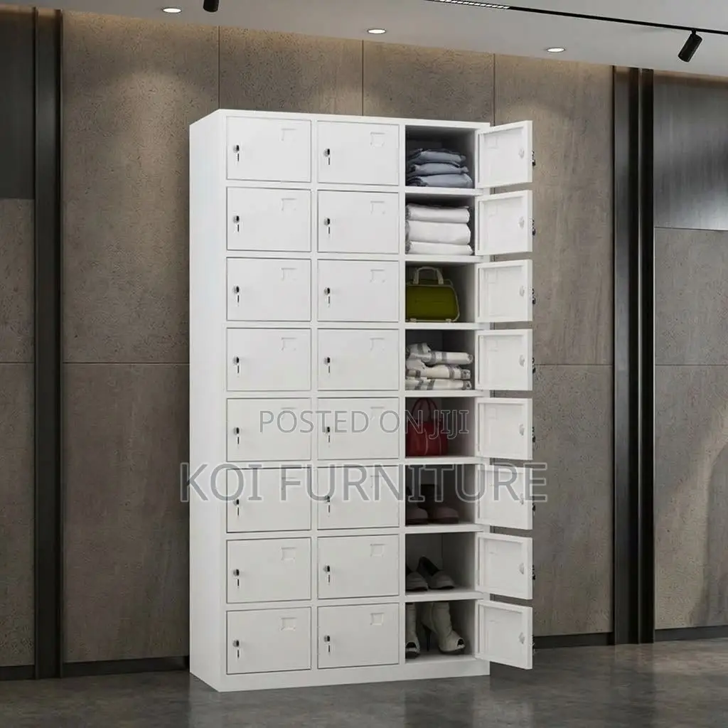 Office Cabinet; Executive 24 Drawers Lockable Office Cabinet