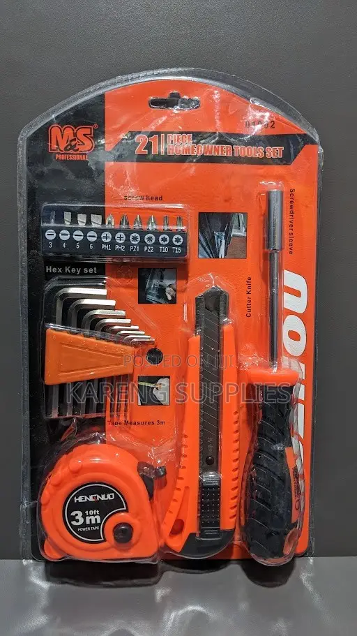 M&S 21-Piece Homeowner Tools Set