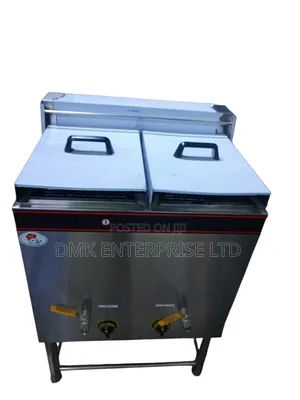 Nice Imported Gas Double-Tank Fryer