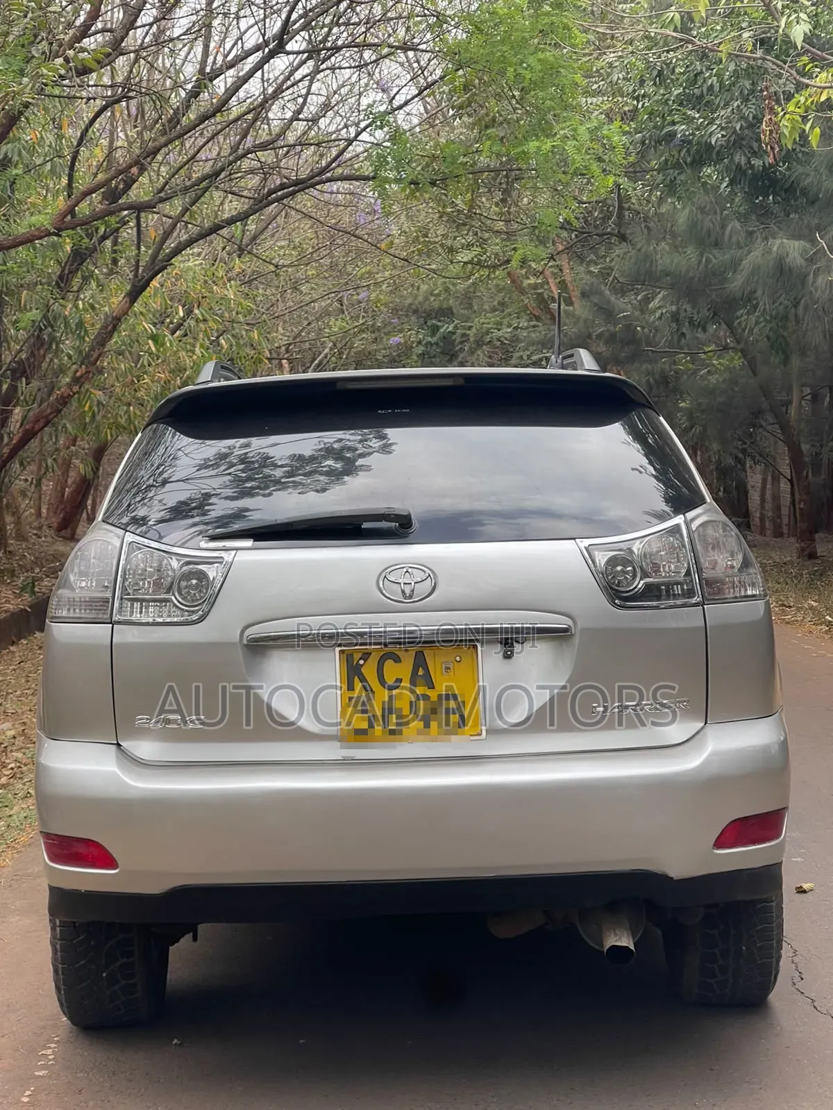 Toyota Harrier 2.4 2011 Silver