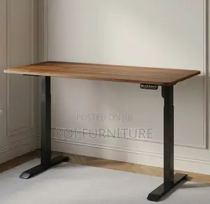 Office Desk; Adjustable 1200MM Ergonomic White Computer Desk