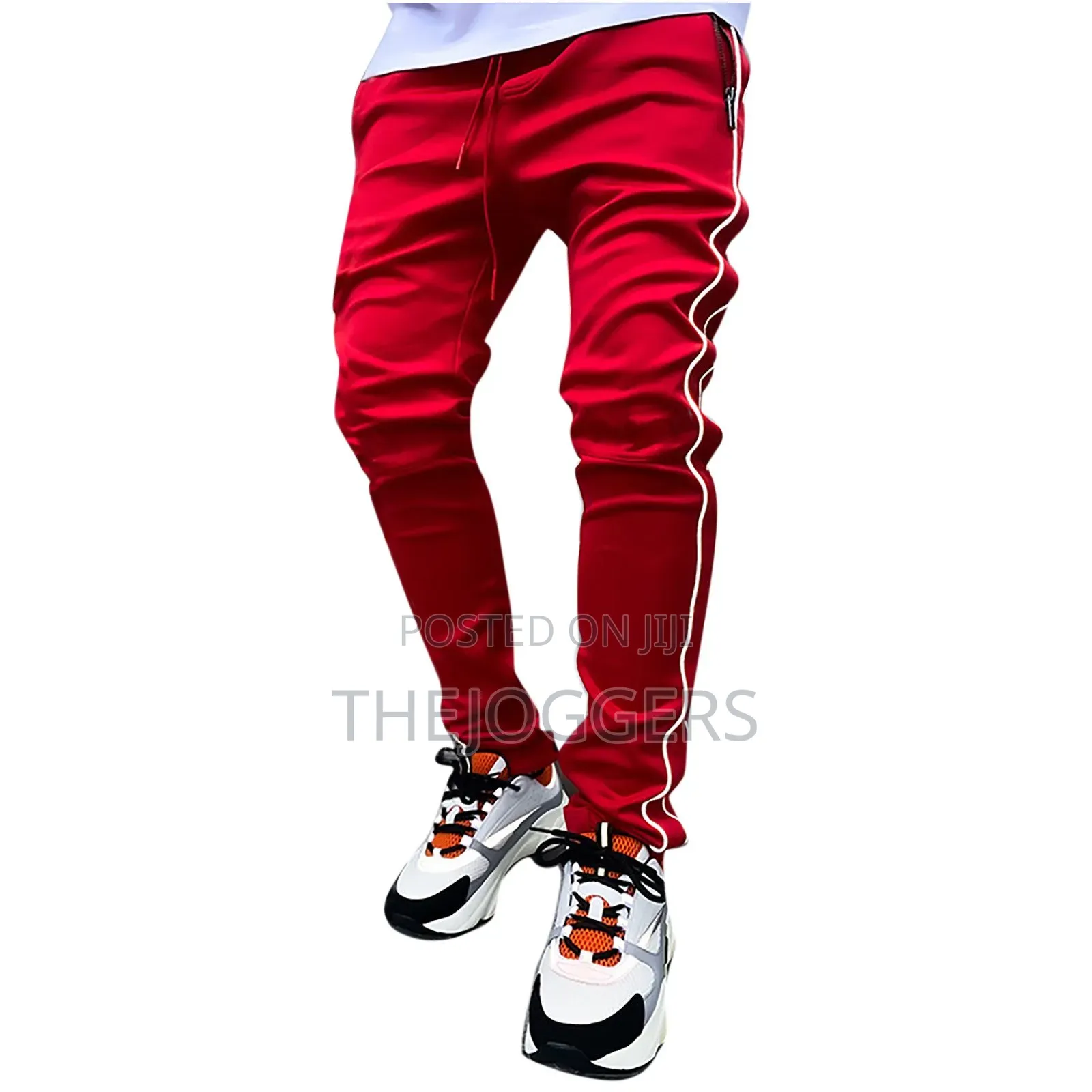 New Fashion Cargo Pants Men Leisure Pockets Stretch Jogging Trouser