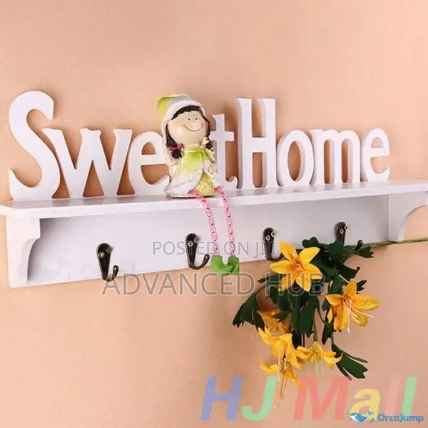 SWEET HOME Wall Mounted Key Holder Shelf