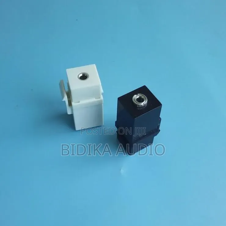 New Style Keystone 3.5mm Audio Connector Jack 1/8" 3.5mm Audio
