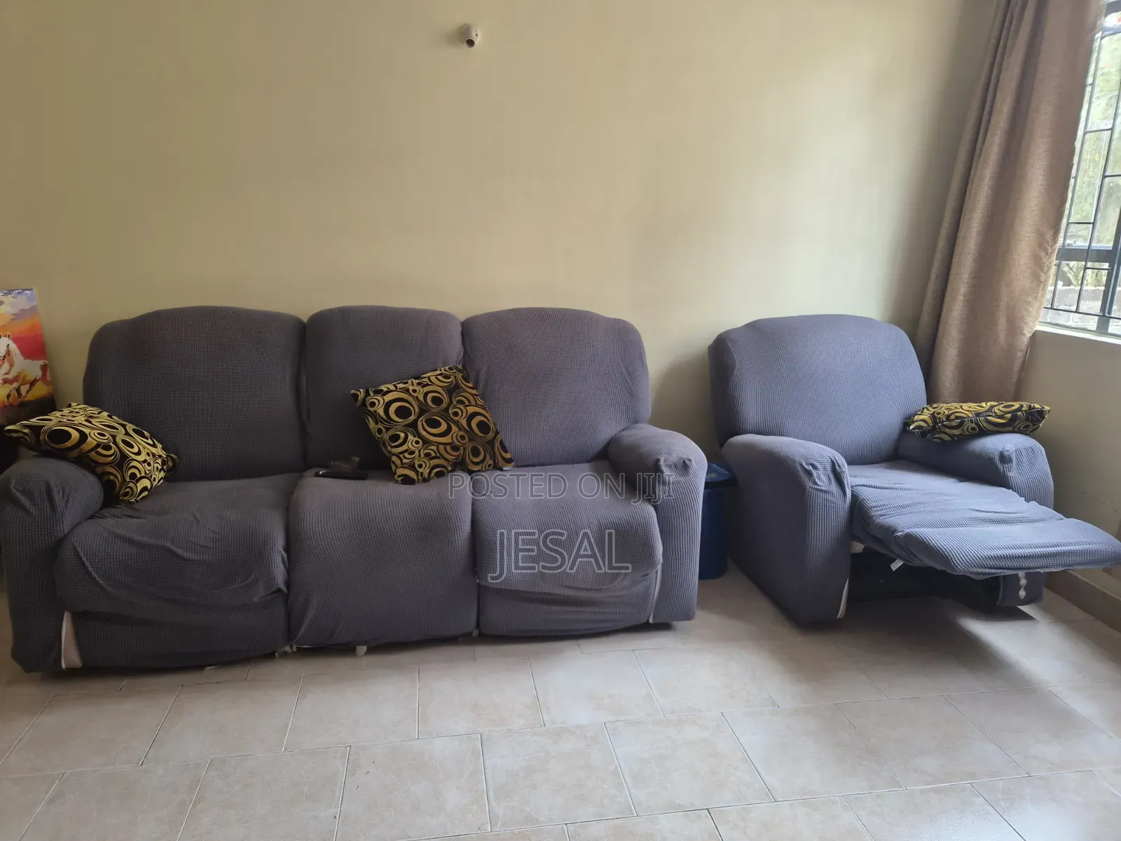 Recliner Sofa Set