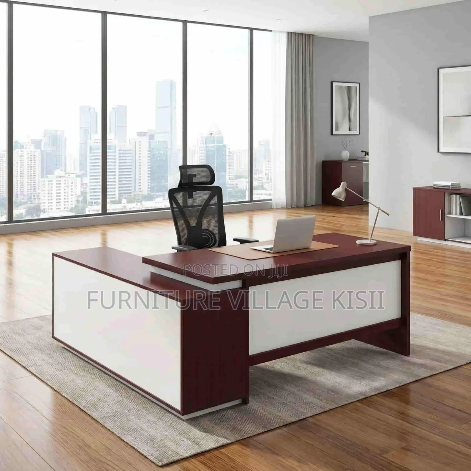 1.8M Custom Executive Office Desk