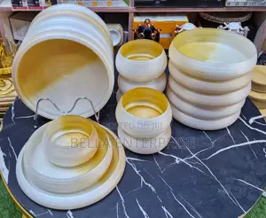 CHAMPAGNE GOLD SWIRL DINNER SET Premium Luxury Ombre Dinner Set