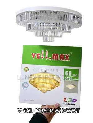 Crystal Chandelier Ceiling Light 60w
