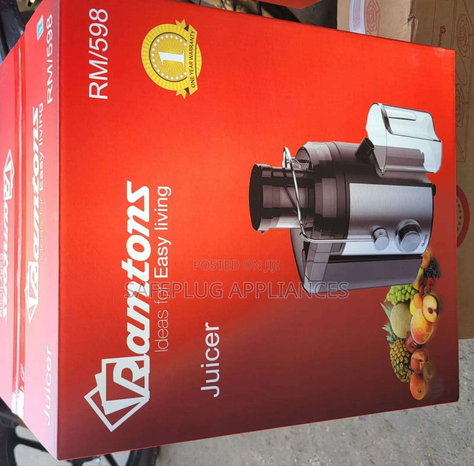 Ramtons Juicer for Home and Business Use