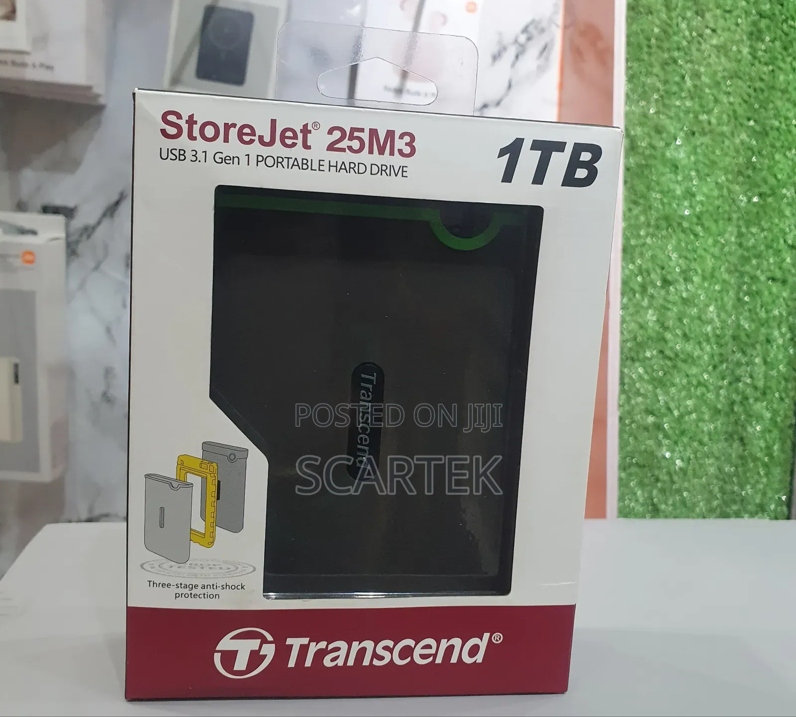 Portable Hard Drive Store Jet 25M3 1TB