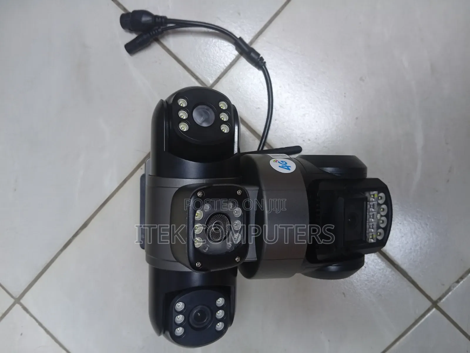 Advanced Triple Lens 4G Camera for Smart Property Protection