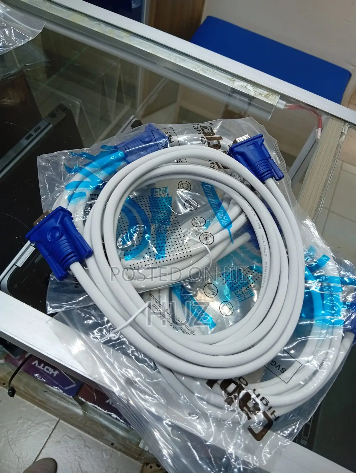 VGA 3M Cable for Desktops and Monitors