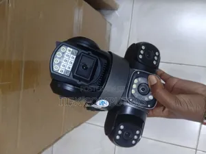 Smart Triple Lens 4G Electric Camera for Warehouse Protection