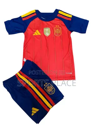 Spain Home World Cup Jersey for Kids