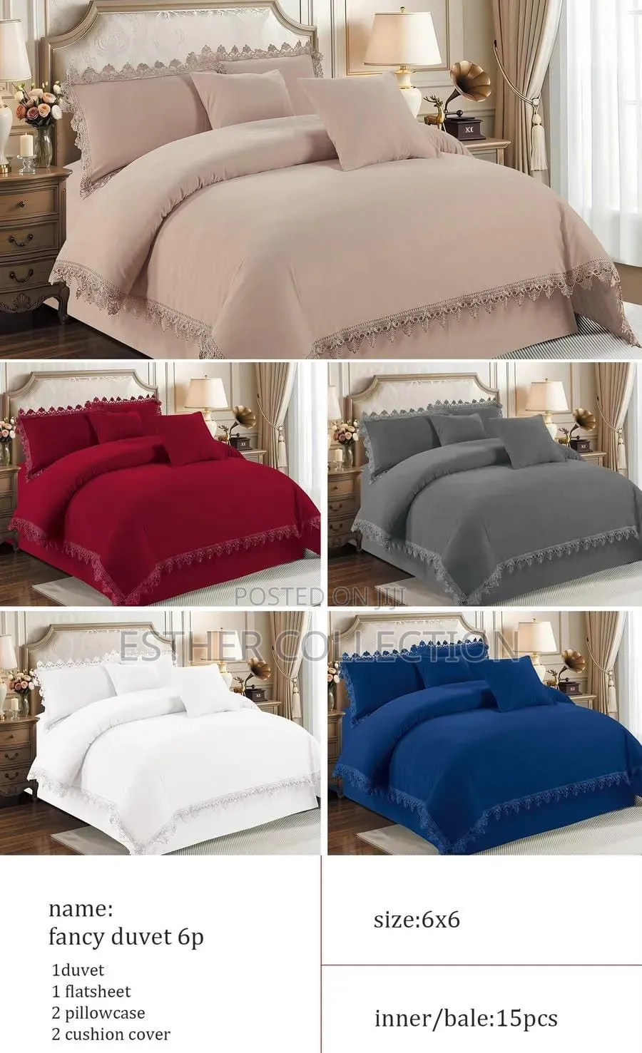 Executive Luxury Lace Duvet Set