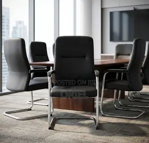 Office Chair : Office Leather Visitor Reception Chair