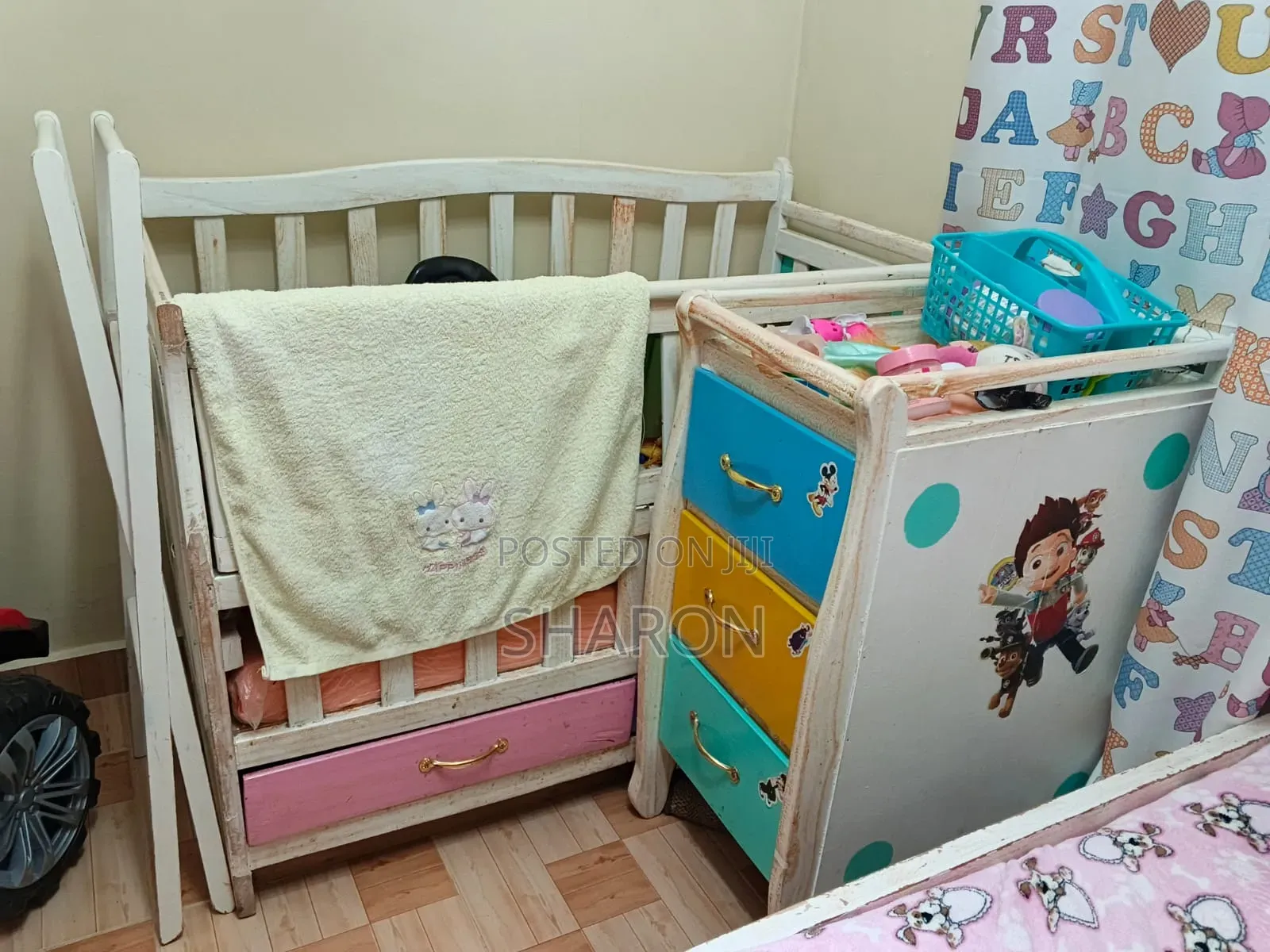 Colourful Baby Cot