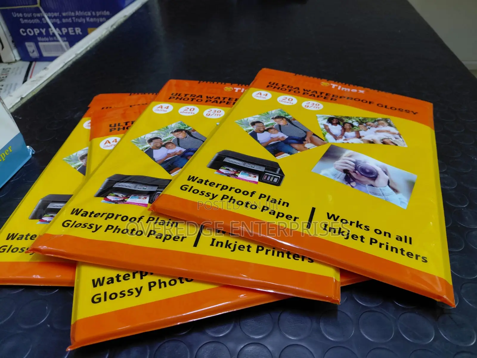 Smooth Quality A4 Plain Photo Paper 25 Sheets