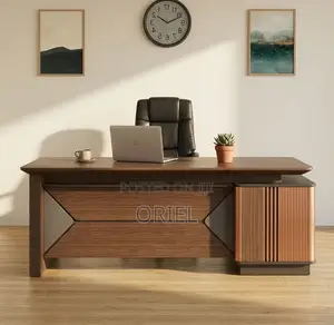 Office Desk : 1.8 Metres (180cm) L-Shaped Corporate Desk