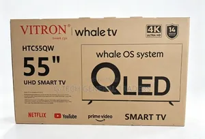 Vitron 55" QLED Smart TV (Model HTC55W)