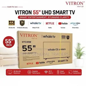 Vitron 55" QLED Smart TV (Model HTC55W)