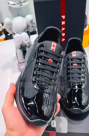 American Prada Cup ” Triple Black “ Sneakers