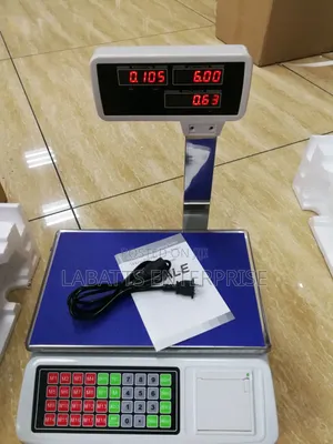 50kg Electric Weighing Scale With Receipt Printer
