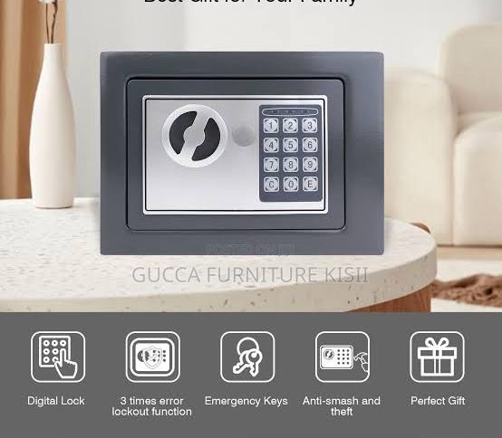 Jumbo Junior Digital Fireproof Safe. - thumbnail 2
