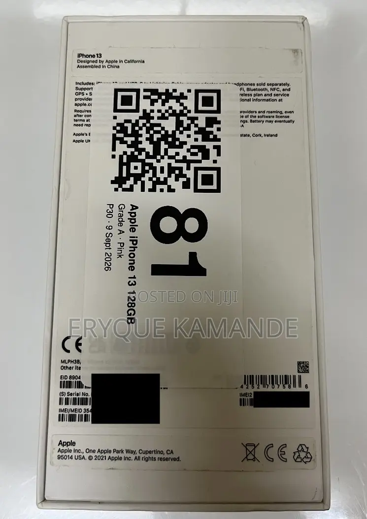 Apple iPhone 13 128 GB Pink
