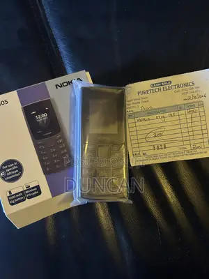 New Nokia 105 4G Black