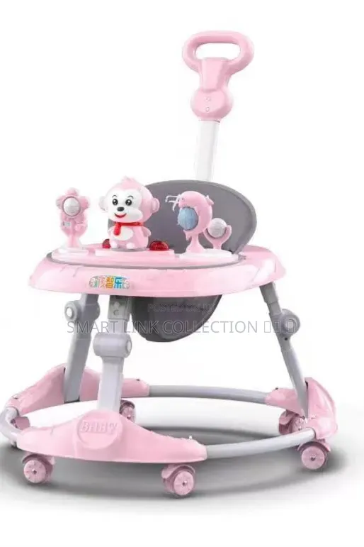 Foldable Baby Walker 
With Push Handle