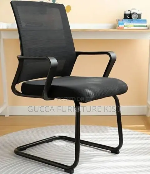 Mesh Cantilever Office Reception Chair