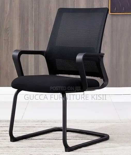 Mesh Cantilever Office Reception Chair